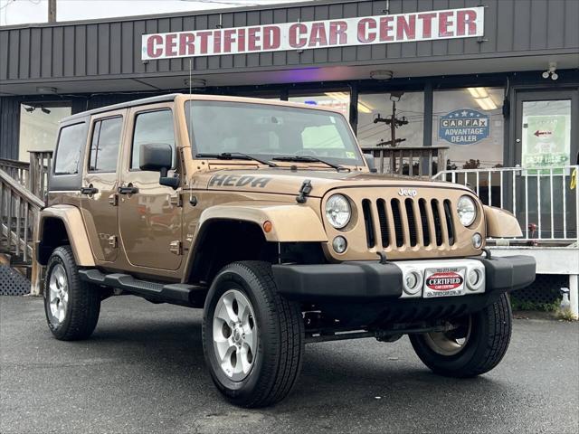 used 2015 Jeep Wrangler Unlimited car, priced at $12,965