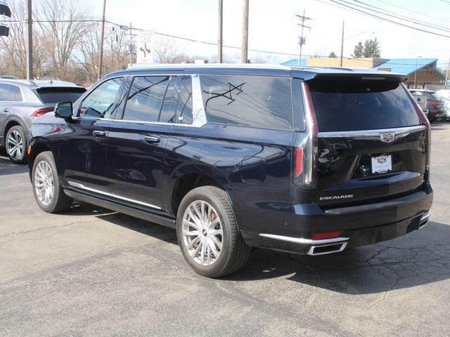 used 2021 Cadillac Escalade ESV car, priced at $63,127