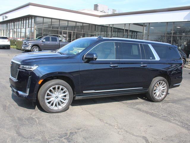 used 2021 Cadillac Escalade ESV car, priced at $63,127