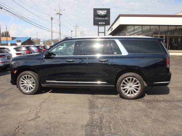 used 2021 Cadillac Escalade ESV car, priced at $63,127