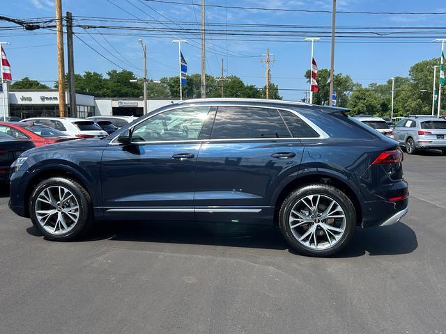 new 2025 Audi Q8 car, priced at $83,495