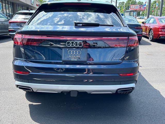 new 2025 Audi Q8 car, priced at $83,495