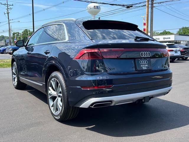 new 2025 Audi Q8 car, priced at $83,495