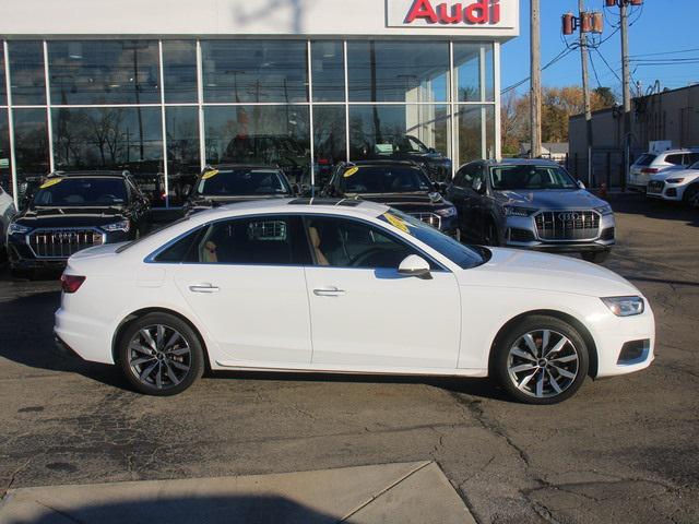 used 2022 Audi A4 car, priced at $27,950