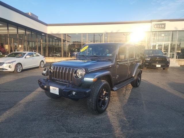 used 2021 Jeep Wrangler Unlimited car, priced at $35,315