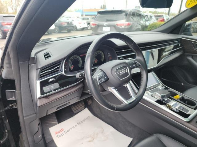 used 2021 Audi Q8 car, priced at $50,481