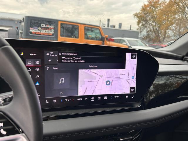 used 2025 Audi Q6 e-tron car, priced at $47,950