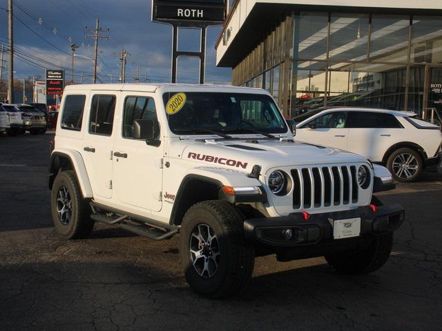 used 2020 Jeep Wrangler Unlimited car, priced at $30,919