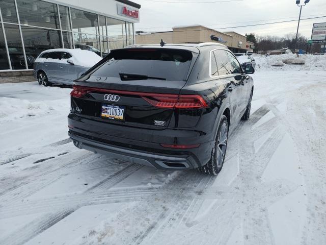 used 2022 Audi Q8 car, priced at $58,950