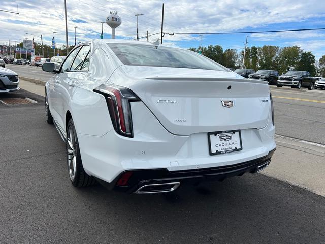 new 2026 Cadillac CT4 car, priced at $47,620