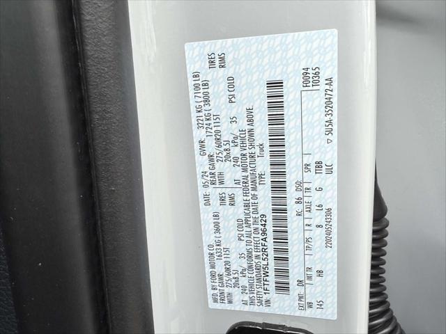 new 2024 Ford F-150 car, priced at $127,000