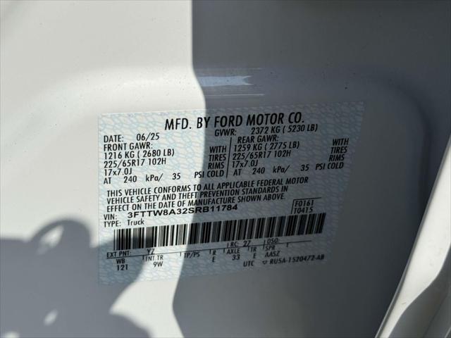 new 2025 Ford Maverick car, priced at $28,514