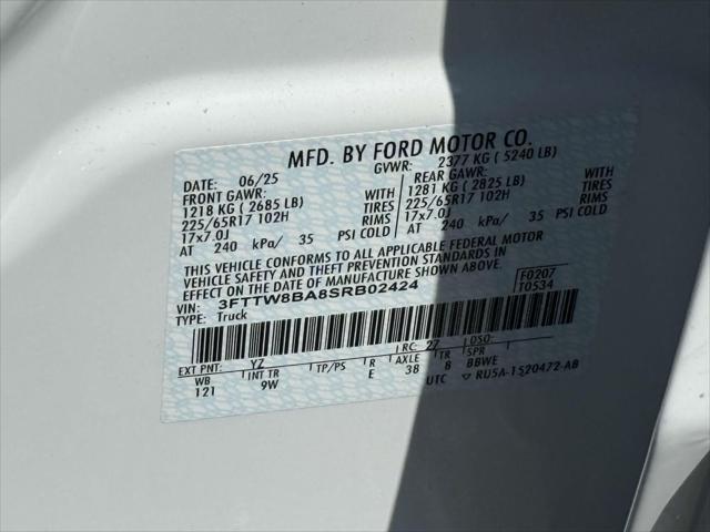 new 2025 Ford Maverick car, priced at $26,465
