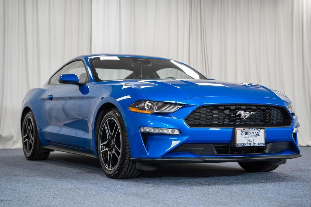 used 2021 Ford Mustang car, priced at $22,500