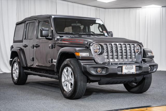 used 2021 Jeep Wrangler Unlimited car, priced at $28,000