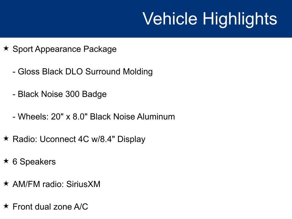 used 2021 Chrysler 300 car, priced at $18,000