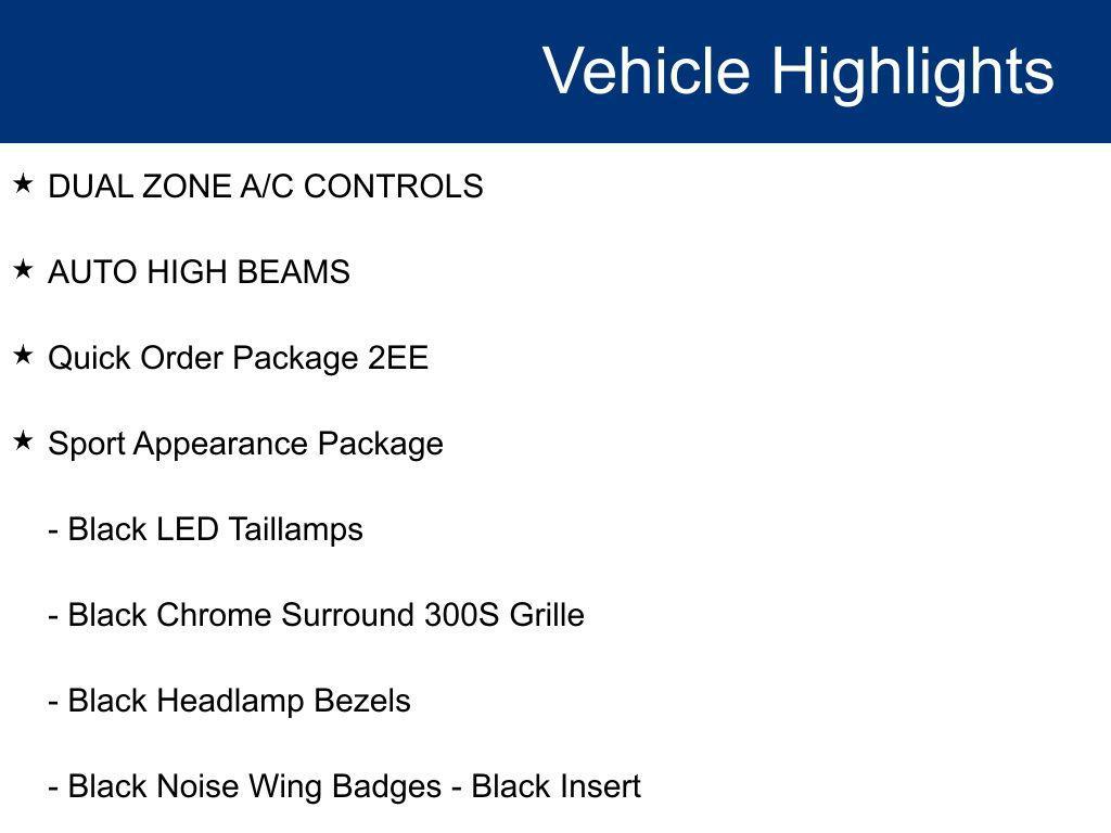 used 2021 Chrysler 300 car, priced at $18,000