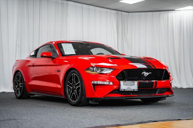 used 2022 Ford Mustang car, priced at $34,500