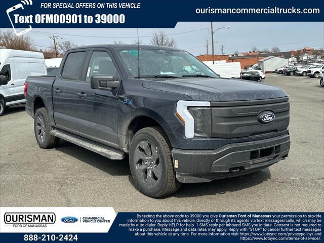 new 2025 Ford F-150 Lightning car, priced at $54,675
