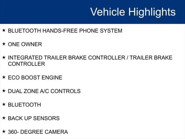 used 2023 Ford F-150 car, priced at $44,500