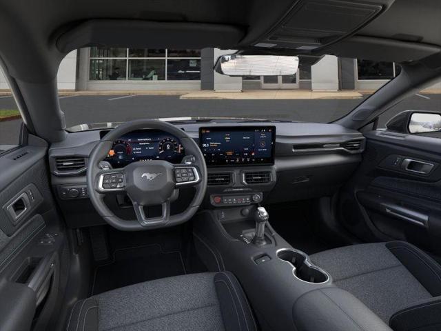 new 2025 Ford Mustang car, priced at $42,155