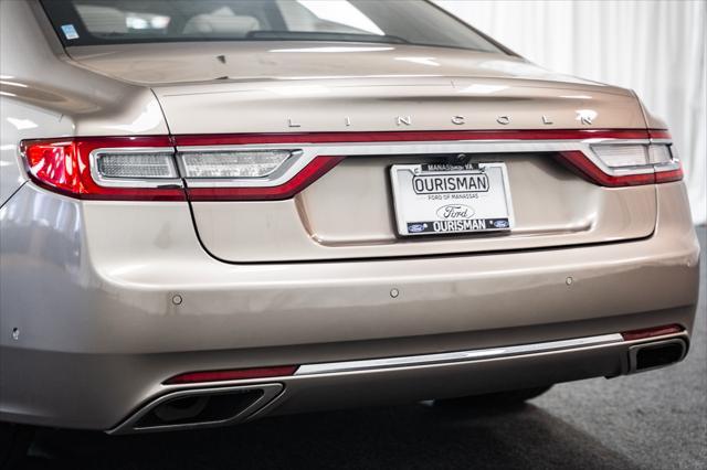 used 2019 Lincoln Continental car, priced at $28,000