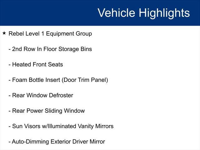 used 2023 Ram 1500 car, priced at $49,500