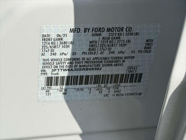 new 2025 Ford Maverick car, priced at $28,514