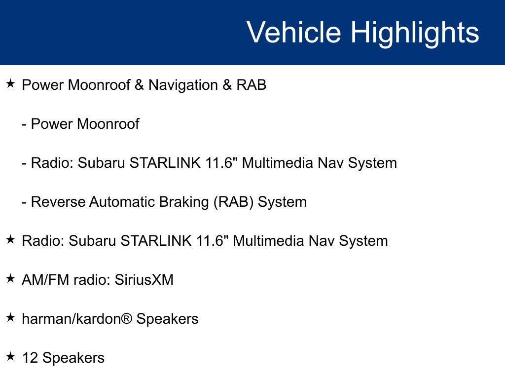 used 2024 Subaru Outback car, priced at $31,000