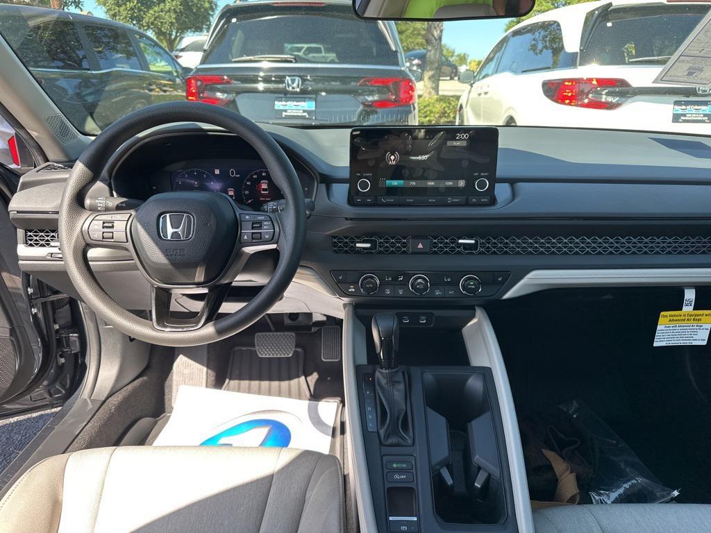 new 2025 Honda Accord car, priced at $30,435
