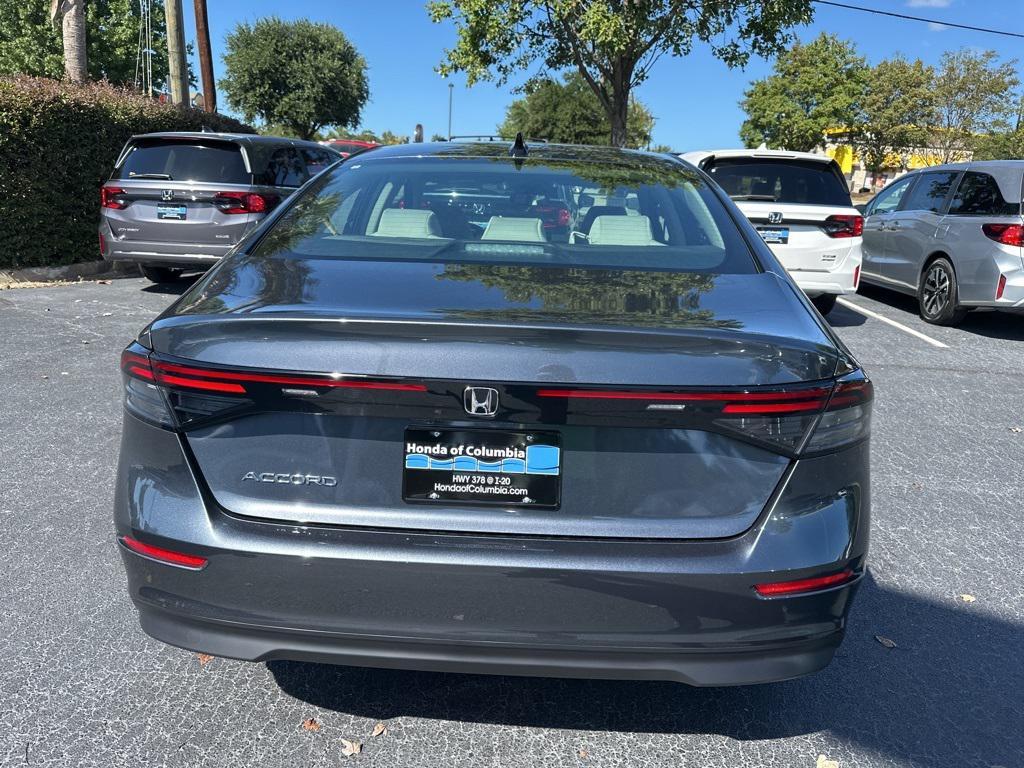 new 2025 Honda Accord car, priced at $30,435