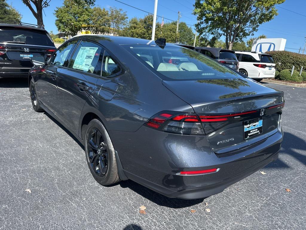 new 2025 Honda Accord car, priced at $30,435