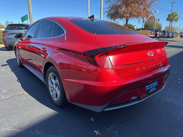 used 2021 Hyundai Sonata car, priced at $17,053