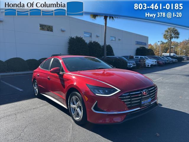 used 2021 Hyundai Sonata car, priced at $17,053