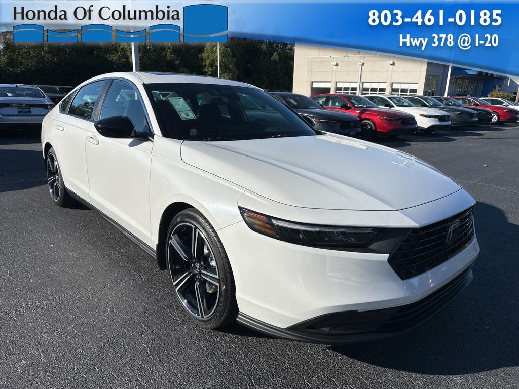 new 2025 Honda Accord Hybrid car, priced at $33,816