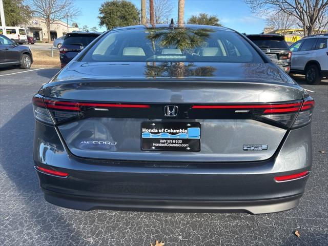 new 2025 Honda Accord car, priced at $28,617