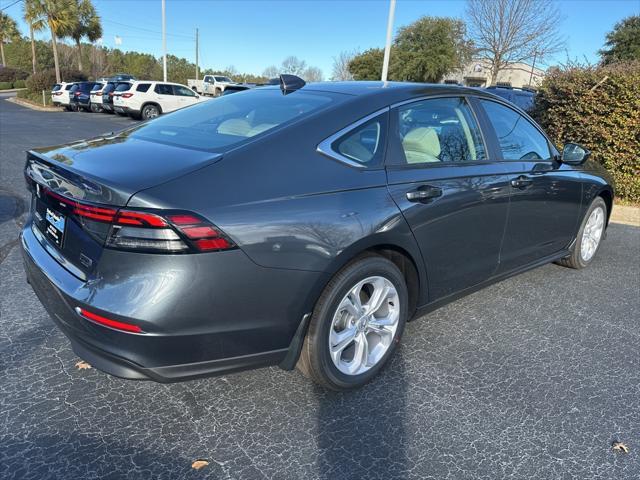 new 2025 Honda Accord car, priced at $28,617