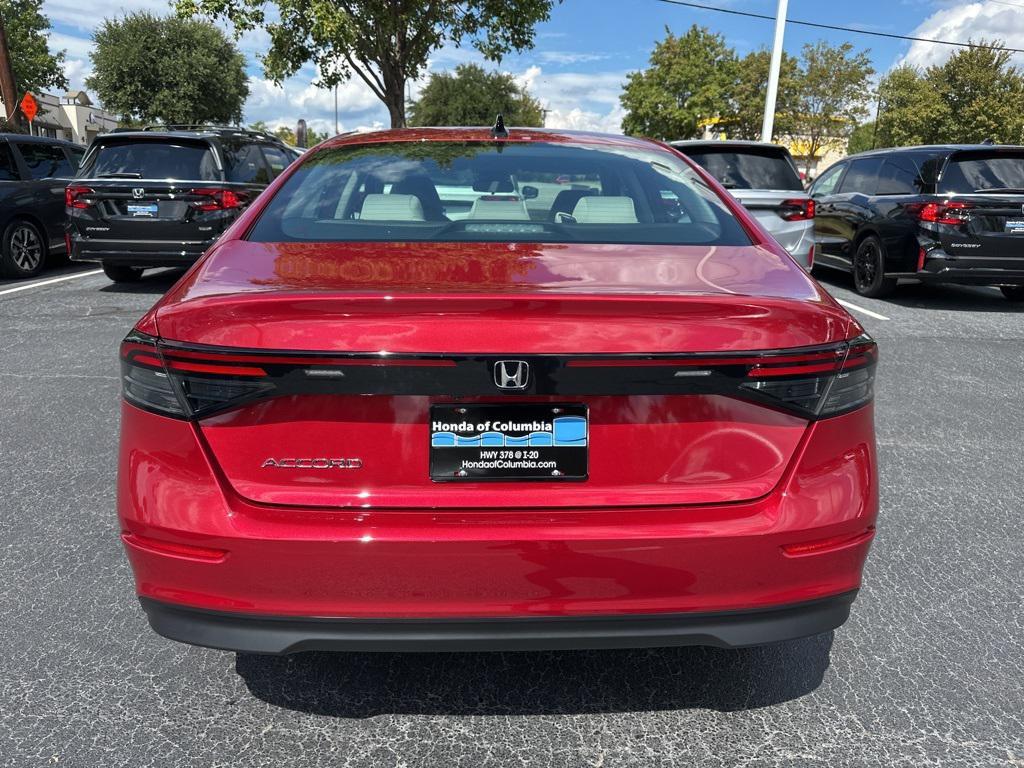 new 2025 Honda Accord car, priced at $30,866