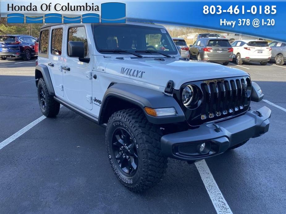 used 2023 Jeep Wrangler car, priced at $39,389