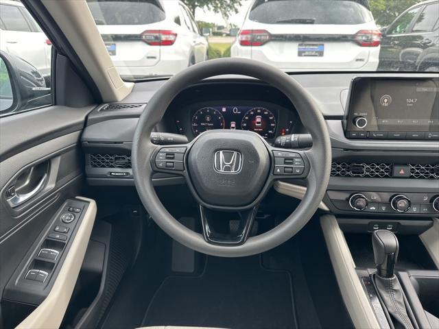new 2025 Honda Accord car, priced at $28,373