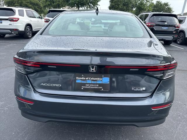 new 2025 Honda Accord car, priced at $28,373