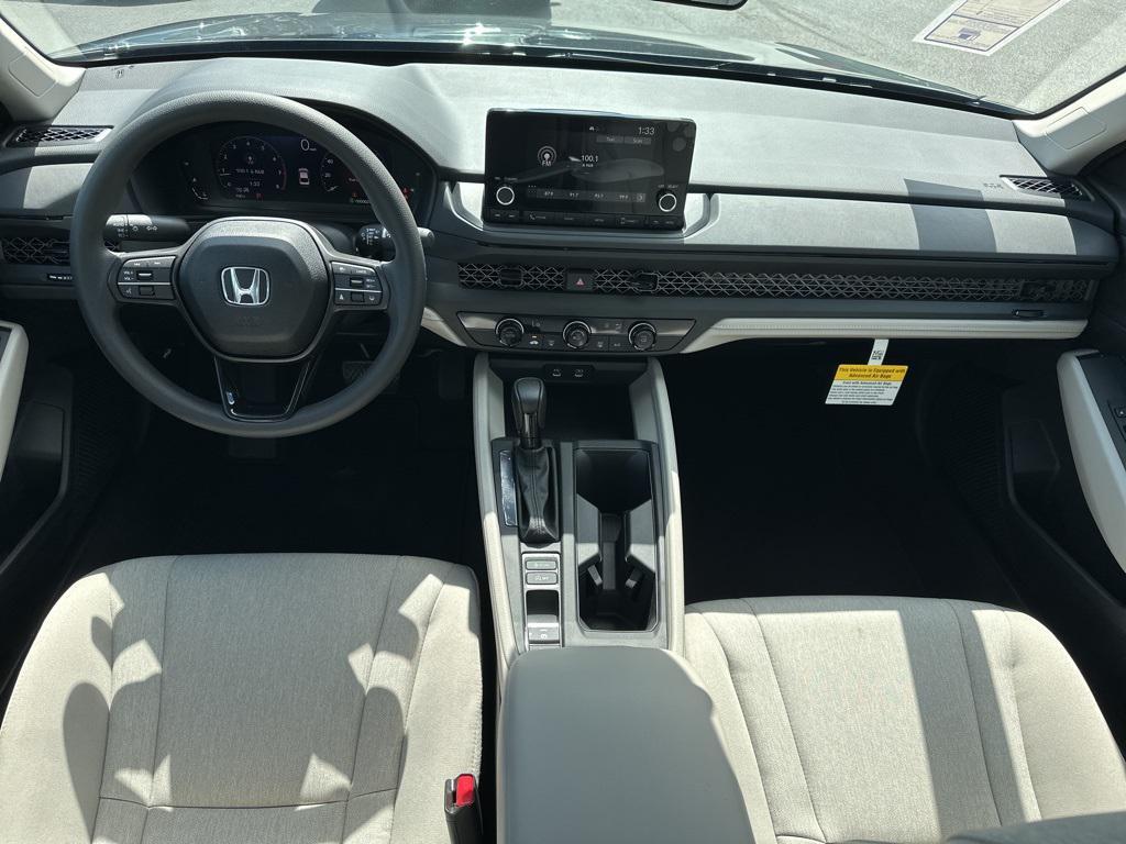 new 2025 Honda Accord car, priced at $28,418