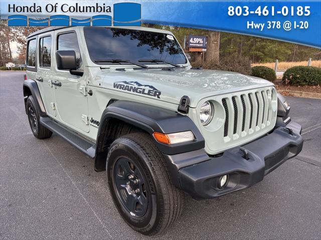 used 2023 Jeep Wrangler car, priced at $32,000