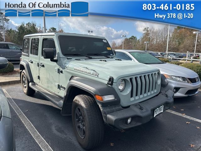 used 2023 Jeep Wrangler car, priced at $33,389