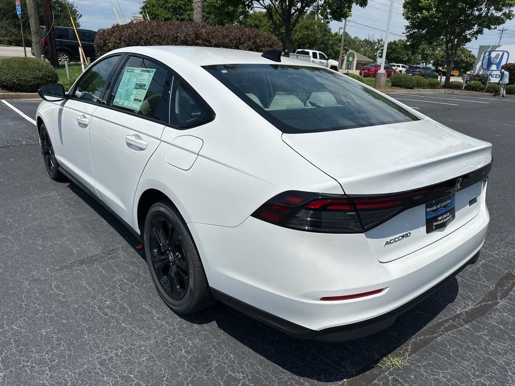new 2025 Honda Accord car, priced at $30,821
