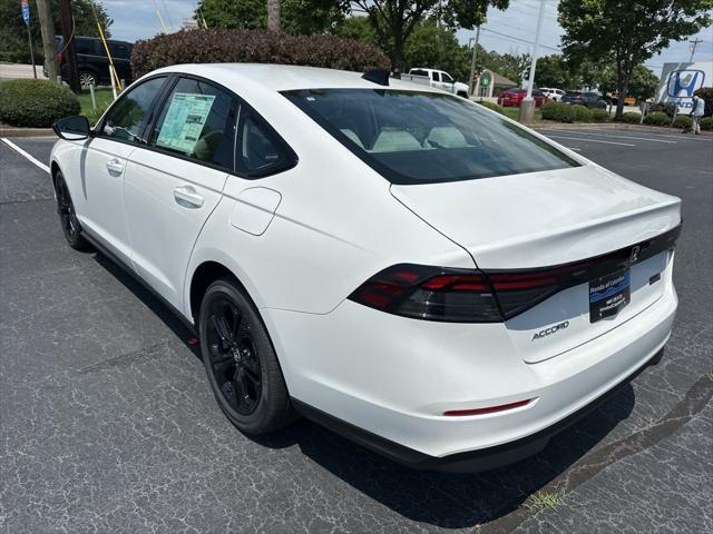 new 2025 Honda Accord car, priced at $30,821