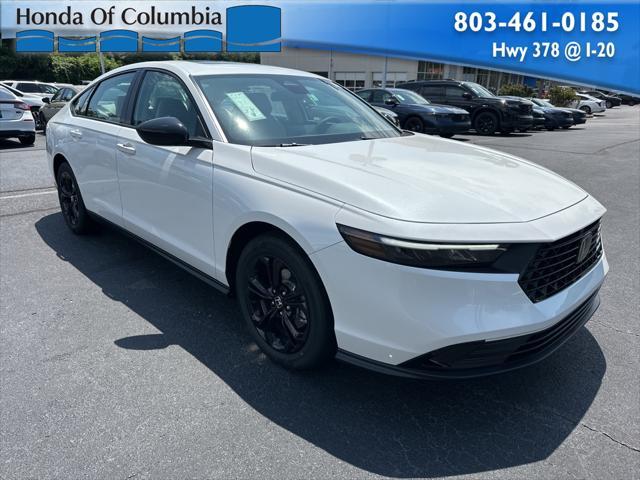 new 2025 Honda Accord car, priced at $30,821