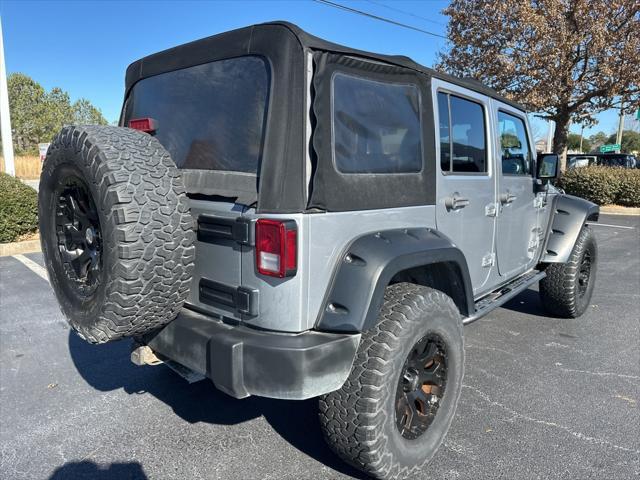 used 2015 Jeep Wrangler Unlimited car, priced at $18,589