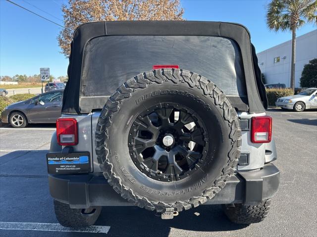 used 2015 Jeep Wrangler Unlimited car, priced at $18,589