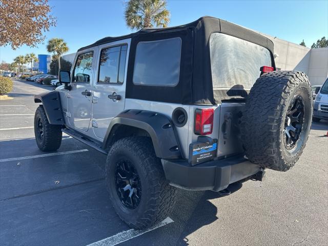 used 2015 Jeep Wrangler Unlimited car, priced at $18,589